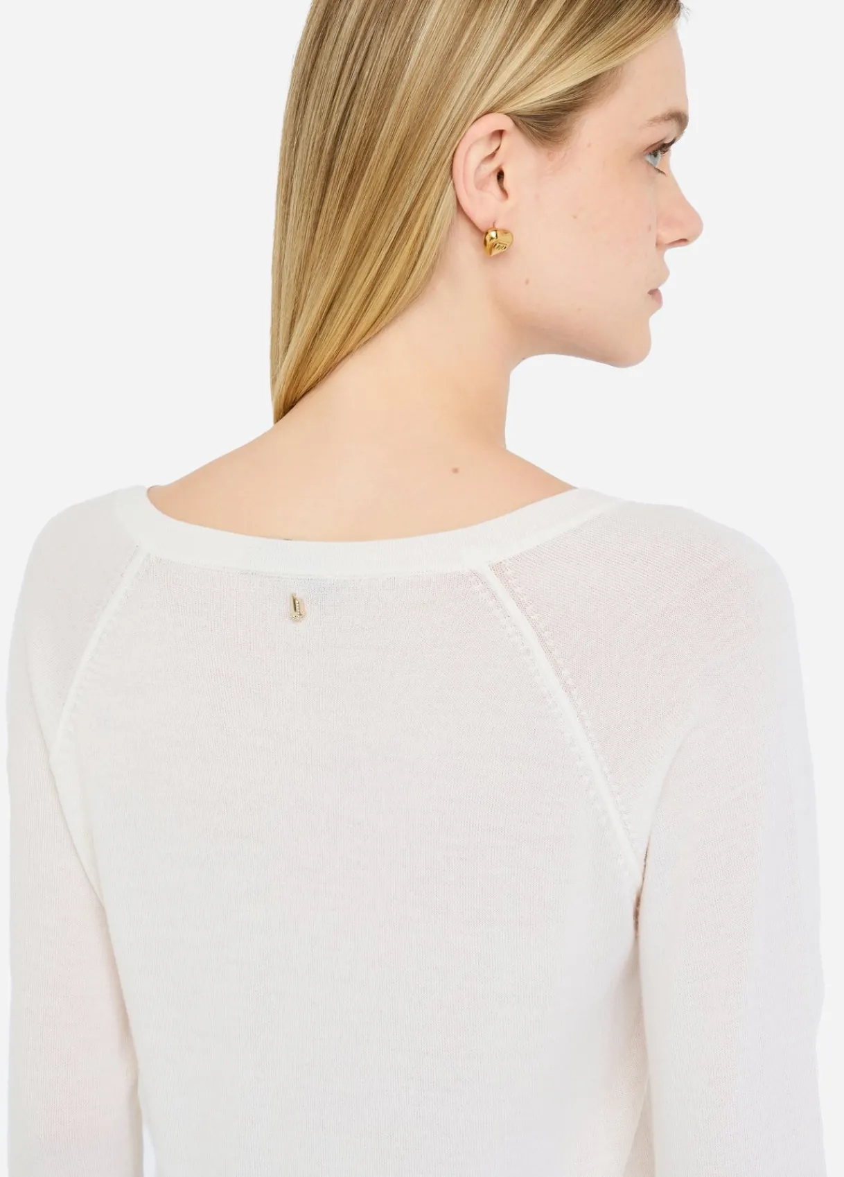 Liu Jo Pull en laine avec dentelle|Femme Mailles