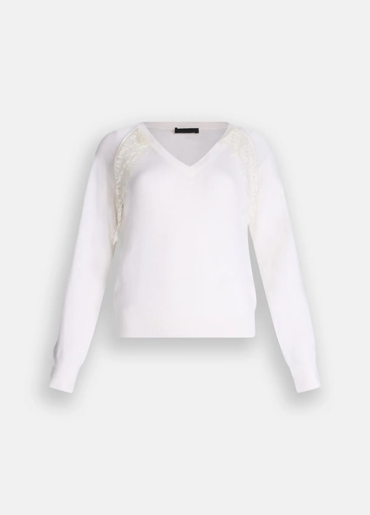Liu Jo Pull en laine avec dentelle|Femme Mailles
