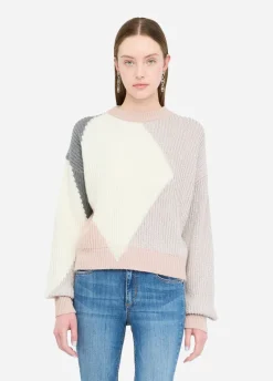 Liu Jo Pull en laine avec intarsias|Femme Mailles