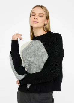 Liu Jo Pull en laine avec intarsias|Femme Mailles