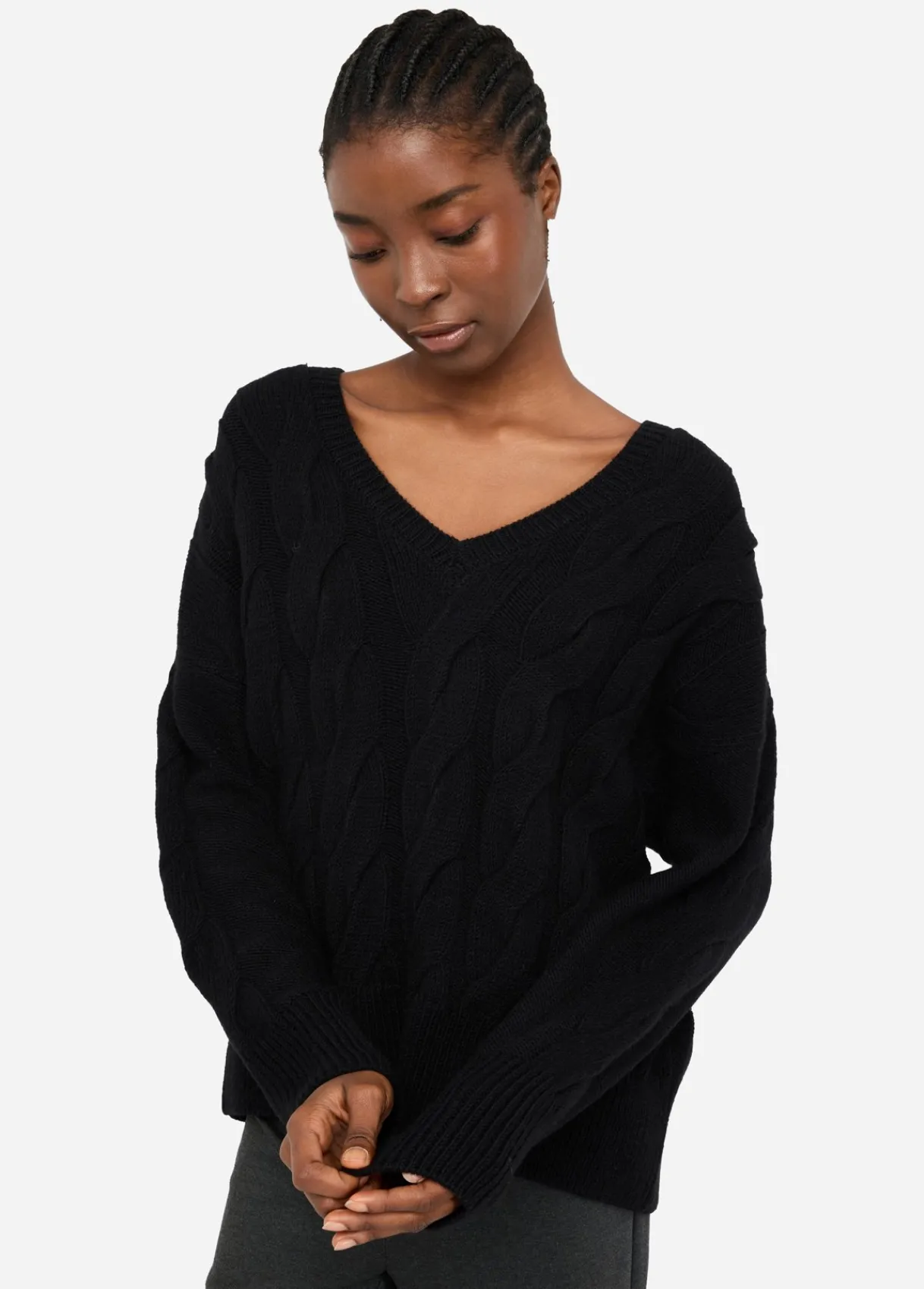 Liu Jo Pull en laine avec motif de torsades|Femme Mailles