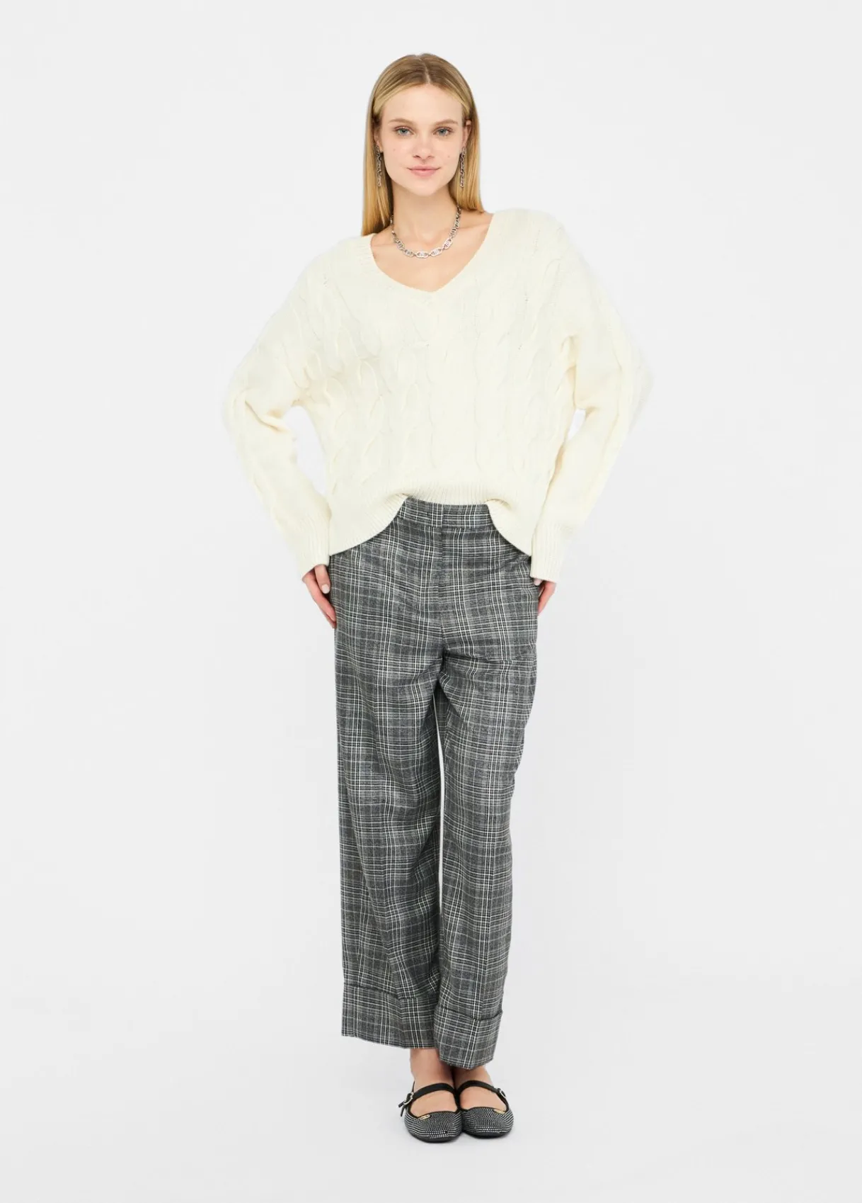 Liu Jo Pull en laine avec motif de torsades|Femme Mailles