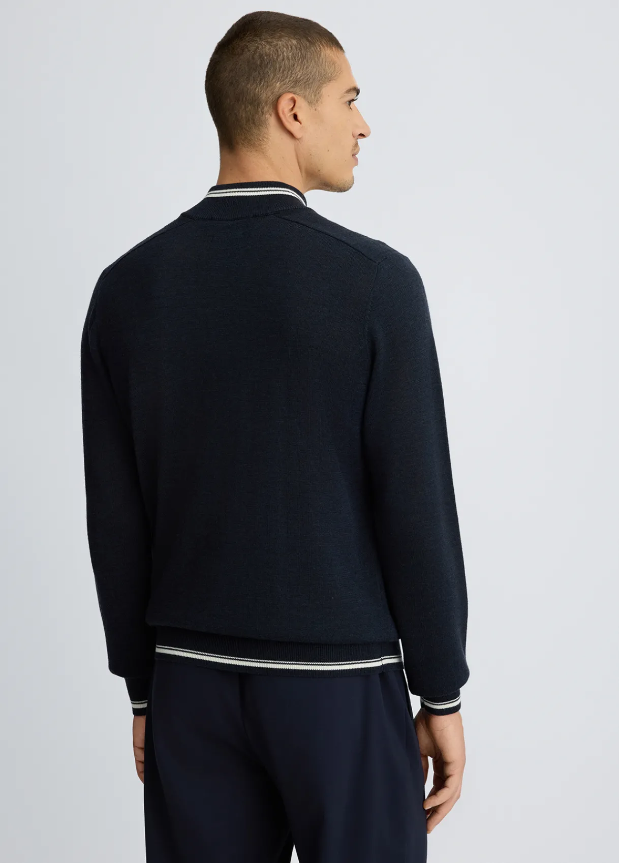 Liu Jo Pull en laine avec zip|Homme Pulls Et Sweaters