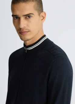 Liu Jo Pull en laine avec zip|Homme Pulls Et Sweaters