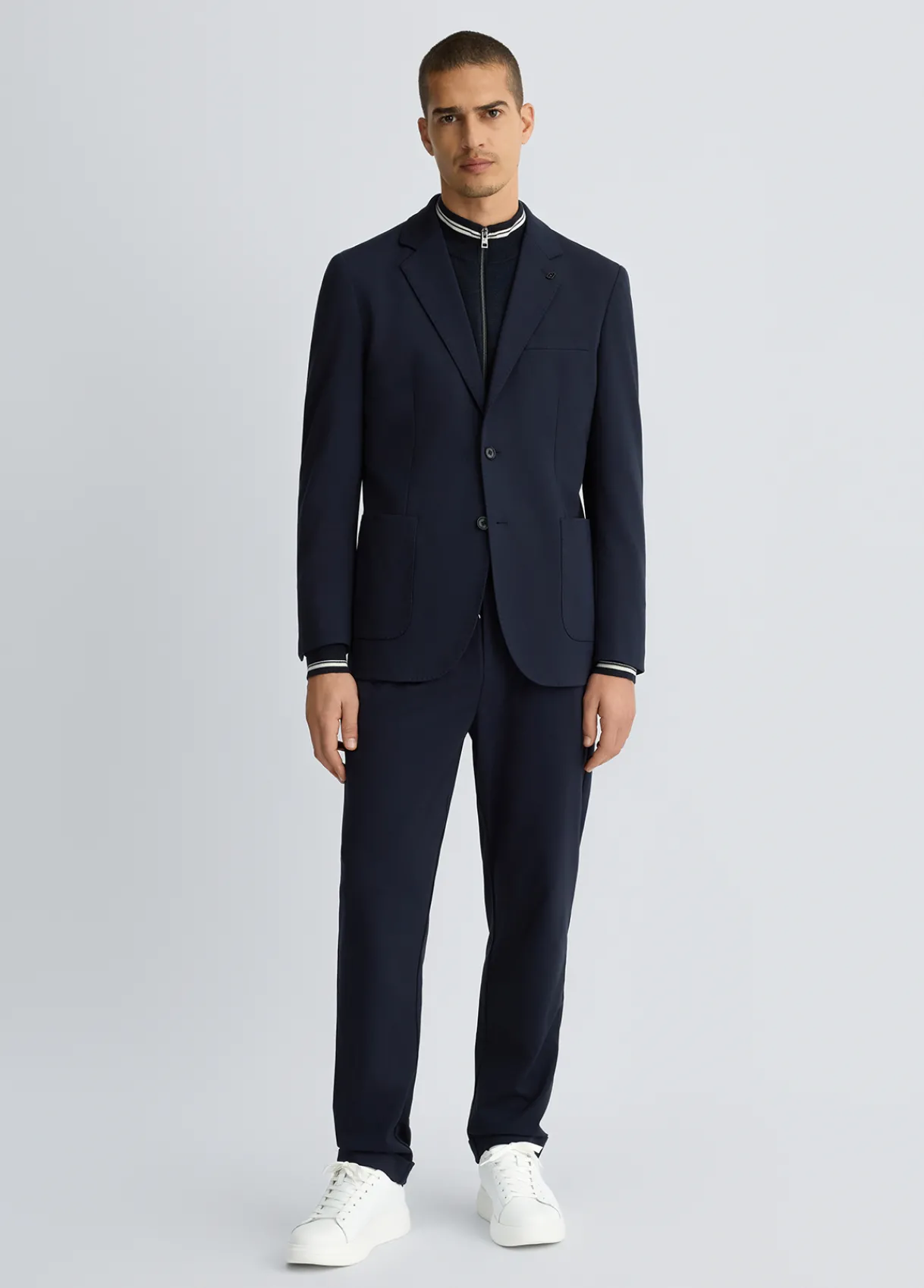 Liu Jo Pull en laine avec zip|Homme Pulls Et Sweaters