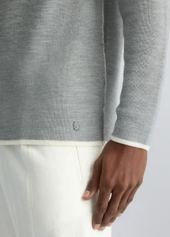 Liu Jo Pull en laine couleur glace|Homme Pulls Et Sweaters