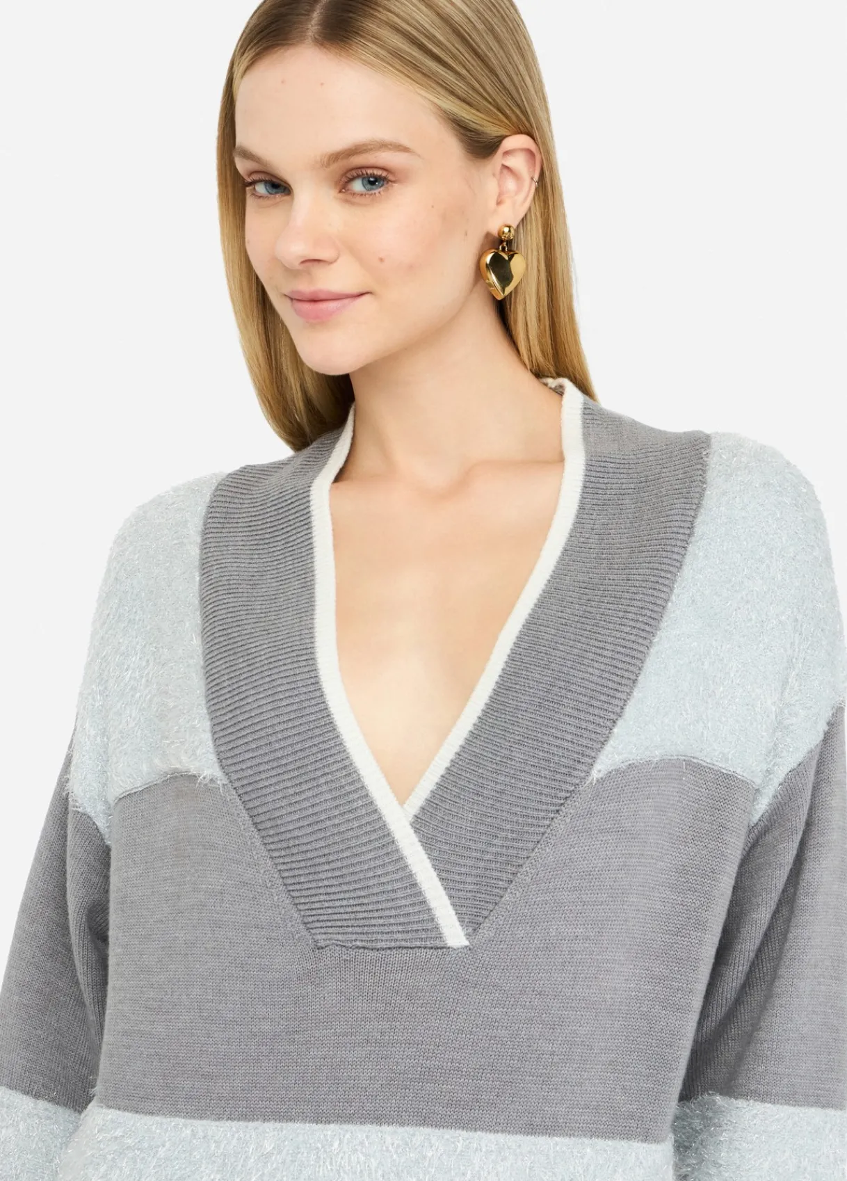 Liu Jo Pull en laine et Lurex®|Femme Mailles