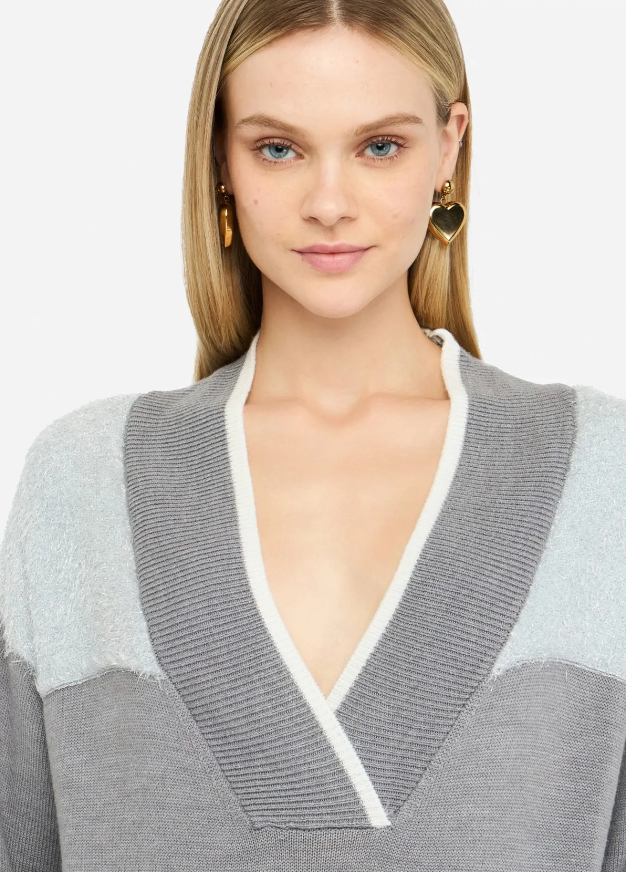 Liu Jo Pull en laine et Lurex®|Femme Mailles