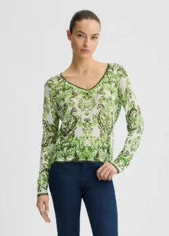 Liu Jo Pull en Lurex® avec imprimé|Femme Mailles