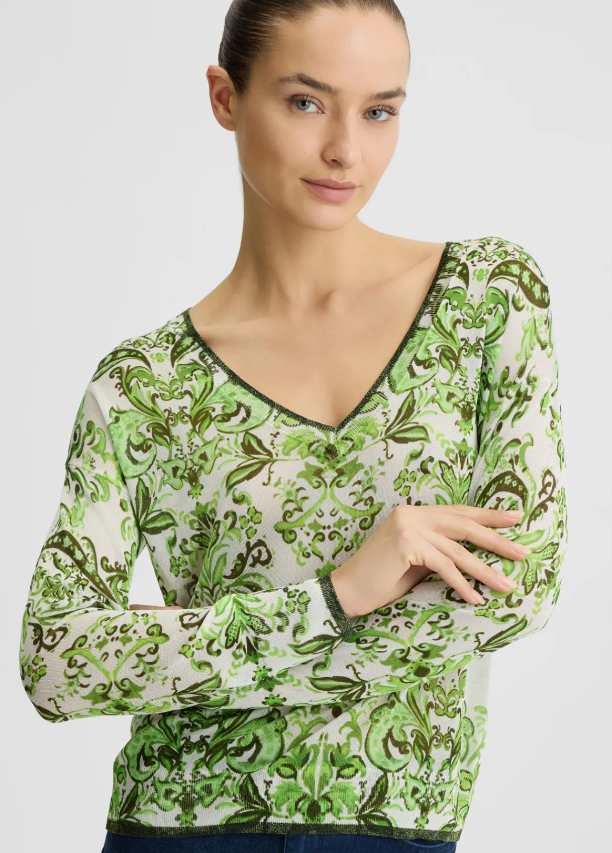 Liu Jo Pull en Lurex® avec imprimé|Femme Mailles