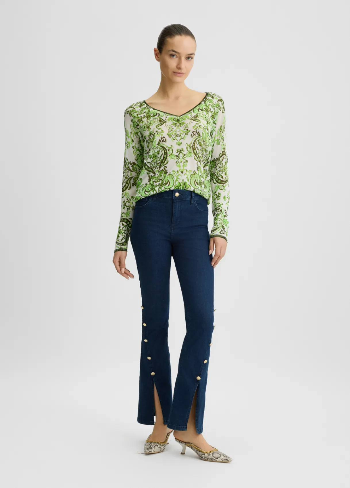 Liu Jo Pull en Lurex® avec imprimé|Femme Mailles