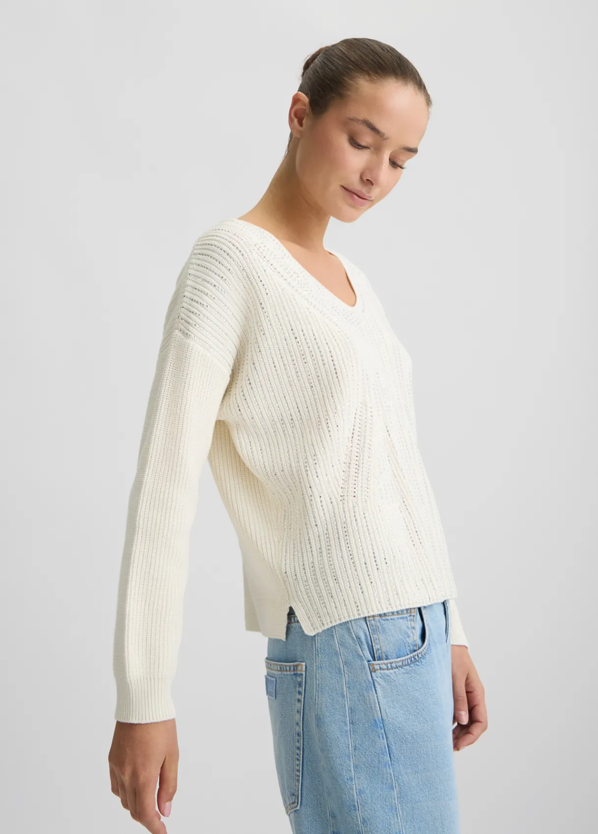 Liu Jo Pull en pur coton|Femme Mailles