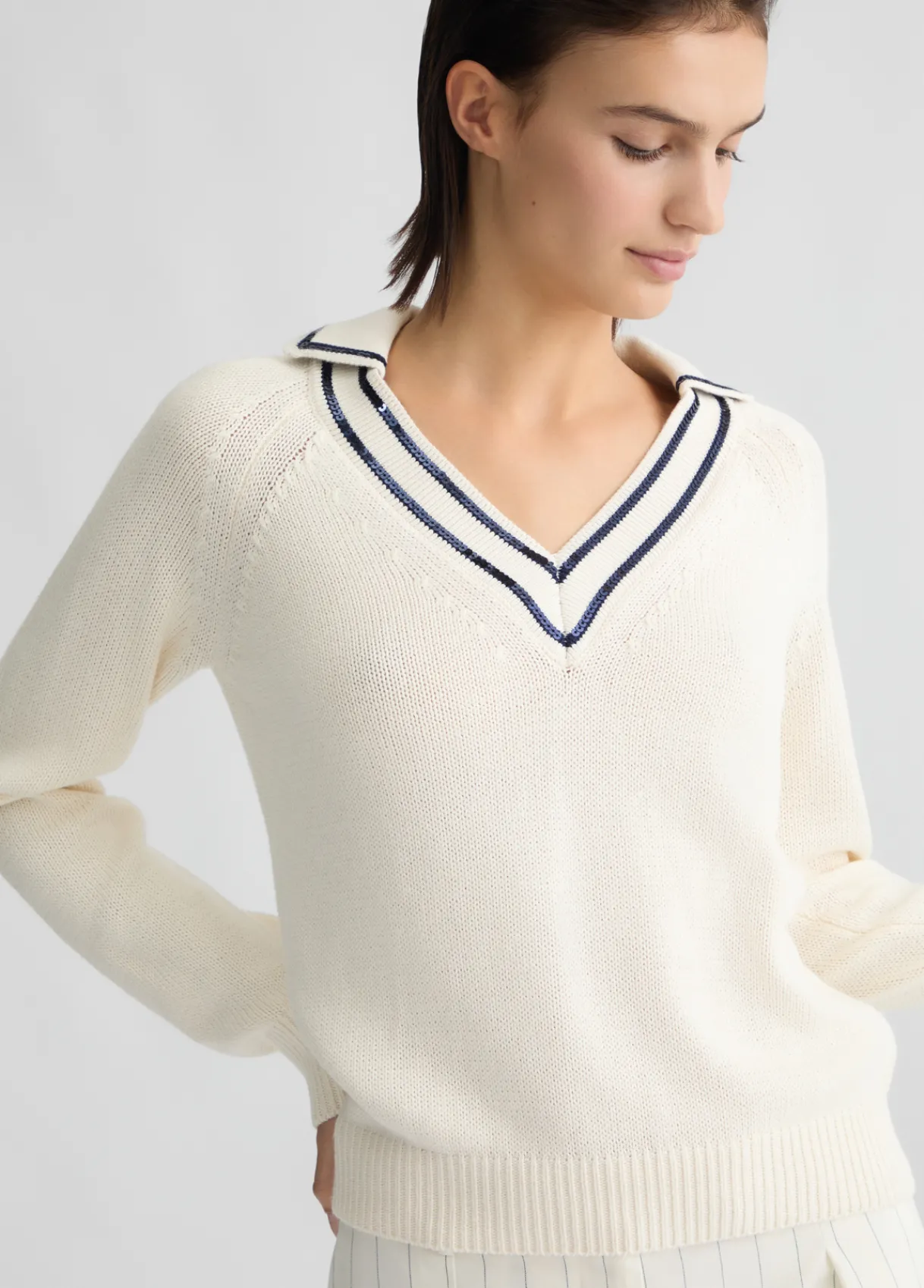 Liu Jo Pull en pur coton|Femme Mailles