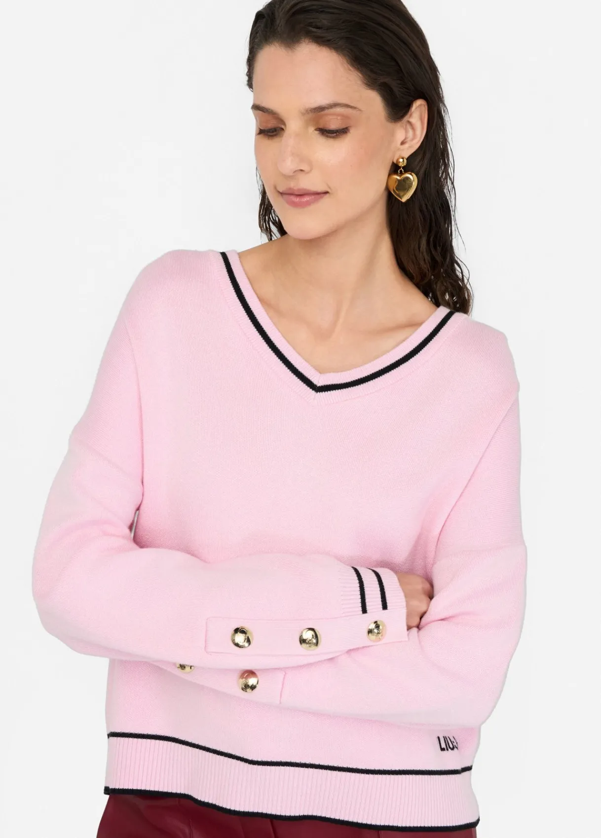 Liu Jo Pull en soie mélangée|Femme Vêtements De Sport|Mailles