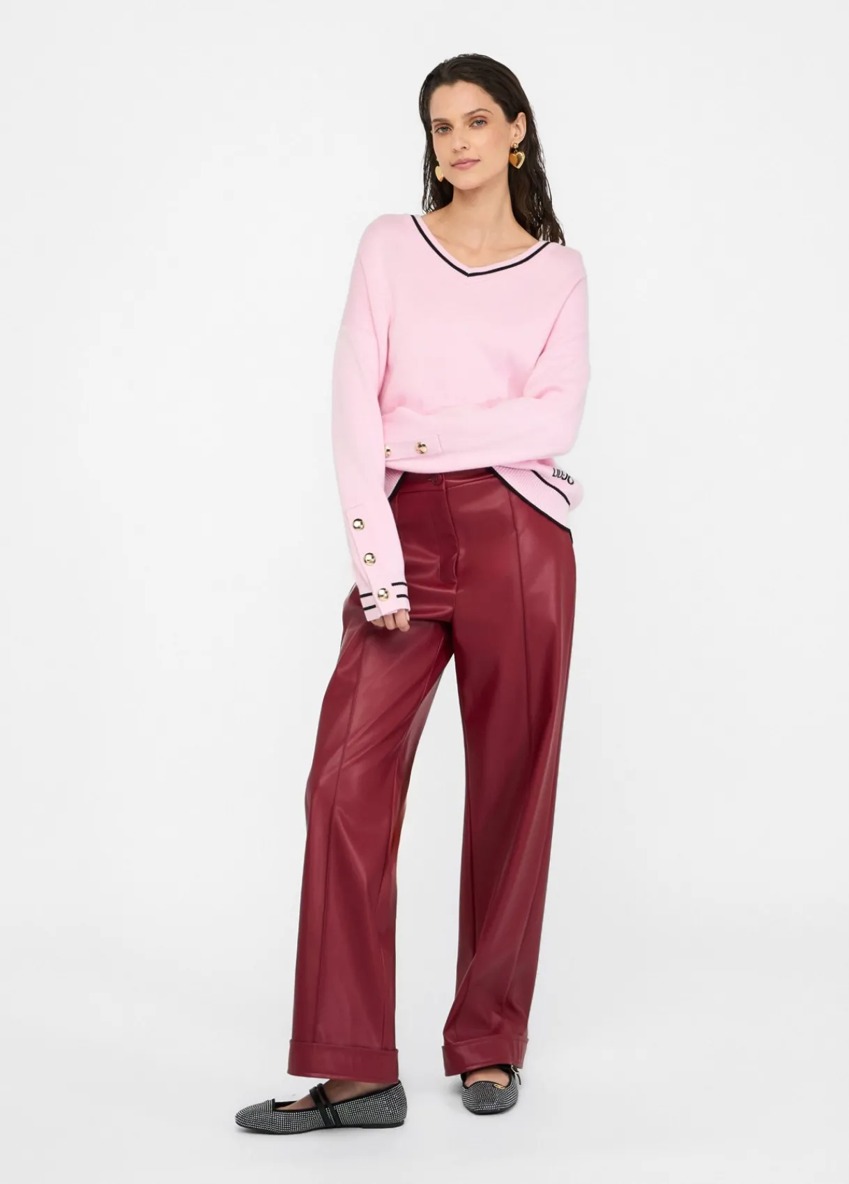 Liu Jo Pull en soie mélangée|Femme Vêtements De Sport|Mailles