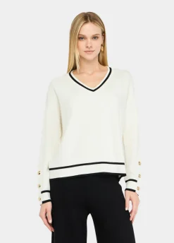Liu Jo Pull en soie mélangée|Femme Vêtements De Sport|Mailles