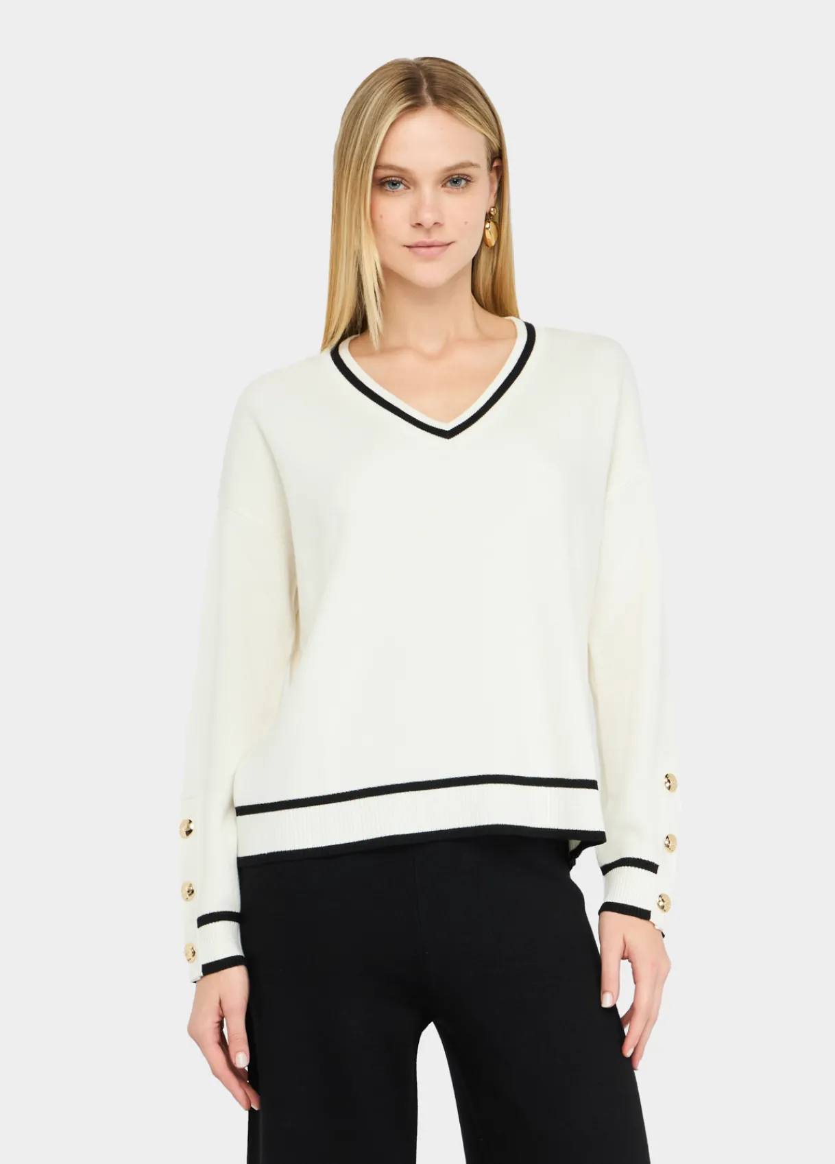 Liu Jo Pull en soie mélangée|Femme Vêtements De Sport|Mailles