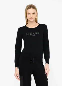Liu Jo Pull Better avec logo|Femme Vêtements De Sport|Mailles