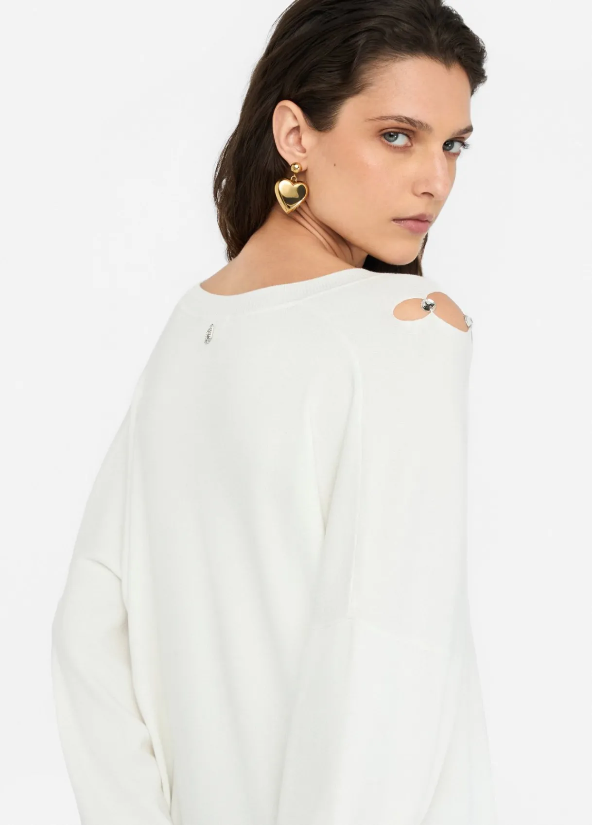 Liu Jo Pull orné de pierres|Femme Mailles