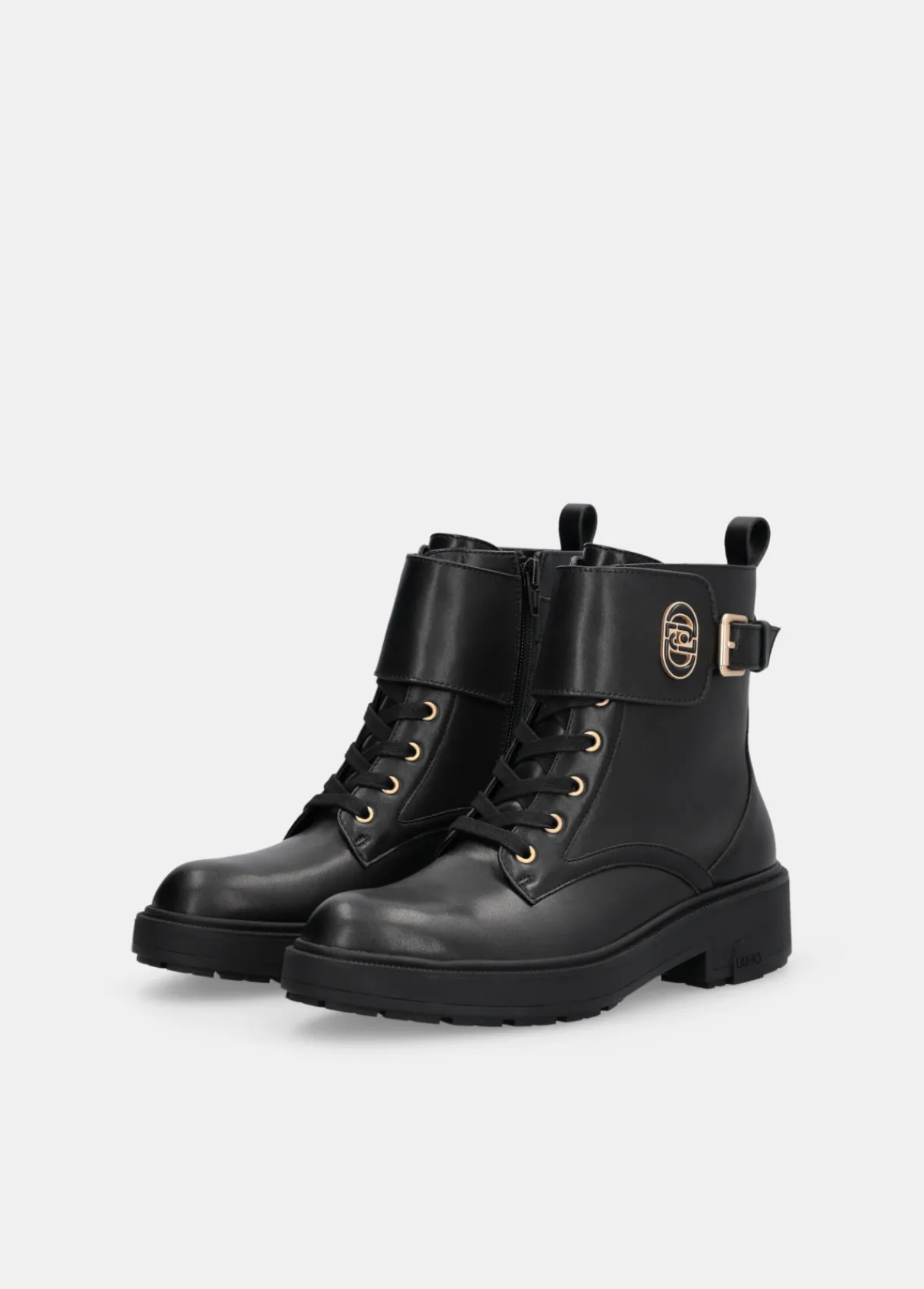 Liu Jo Rangers en cuir|Femme Bottes Et Bottines