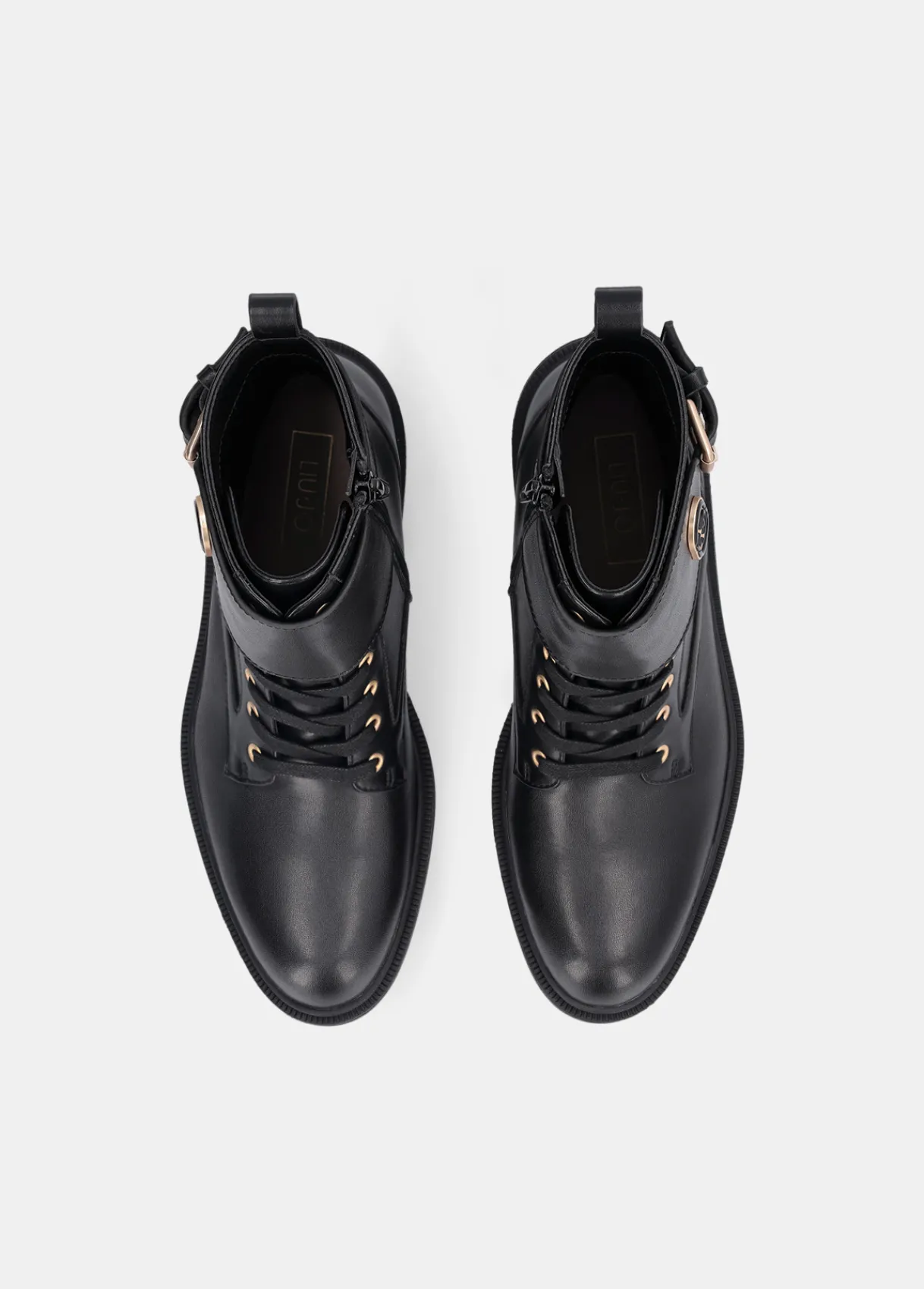 Liu Jo Rangers en cuir|Femme Bottes Et Bottines