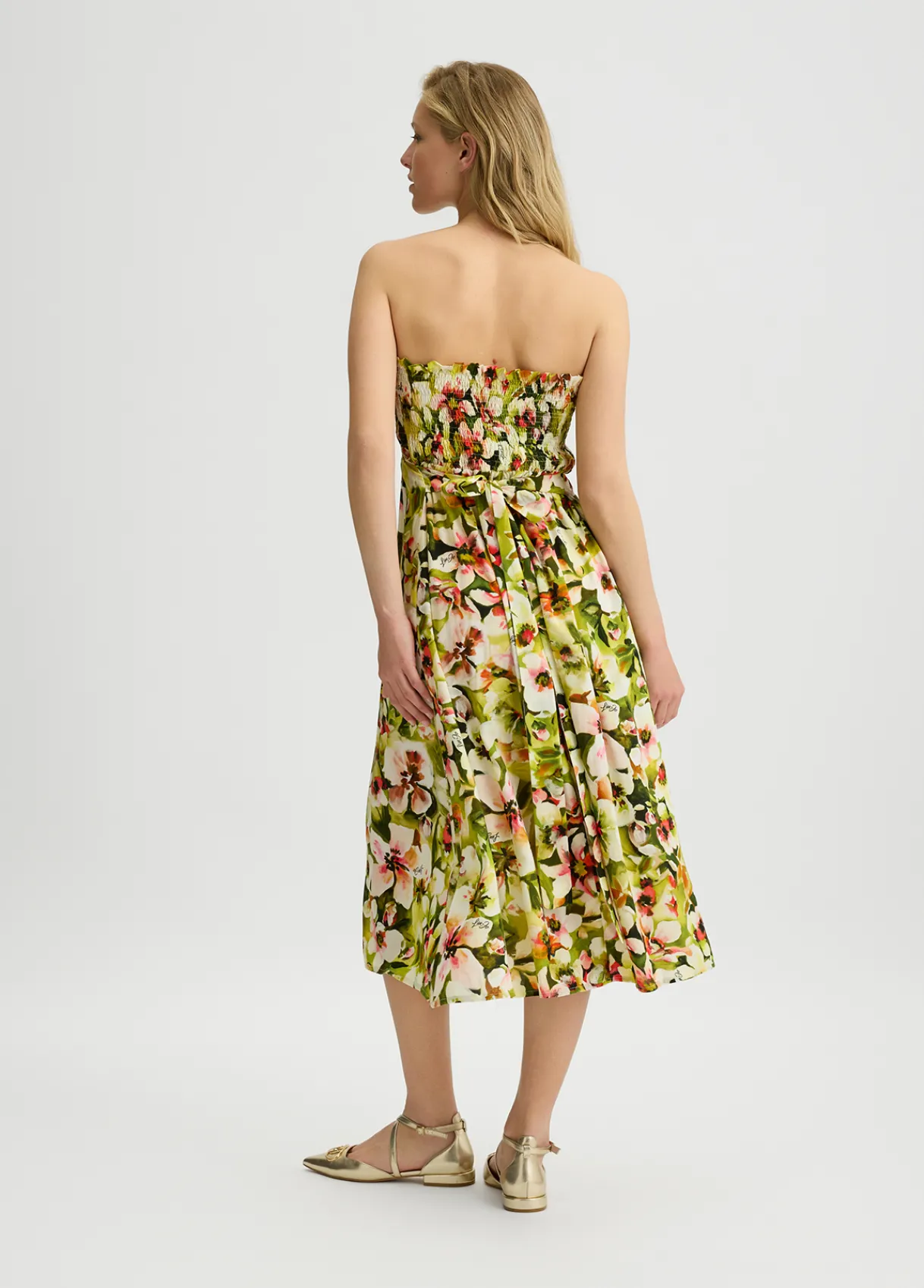 Liu Jo Robe à imprimé floral|Femme Mode Plage|Jupes