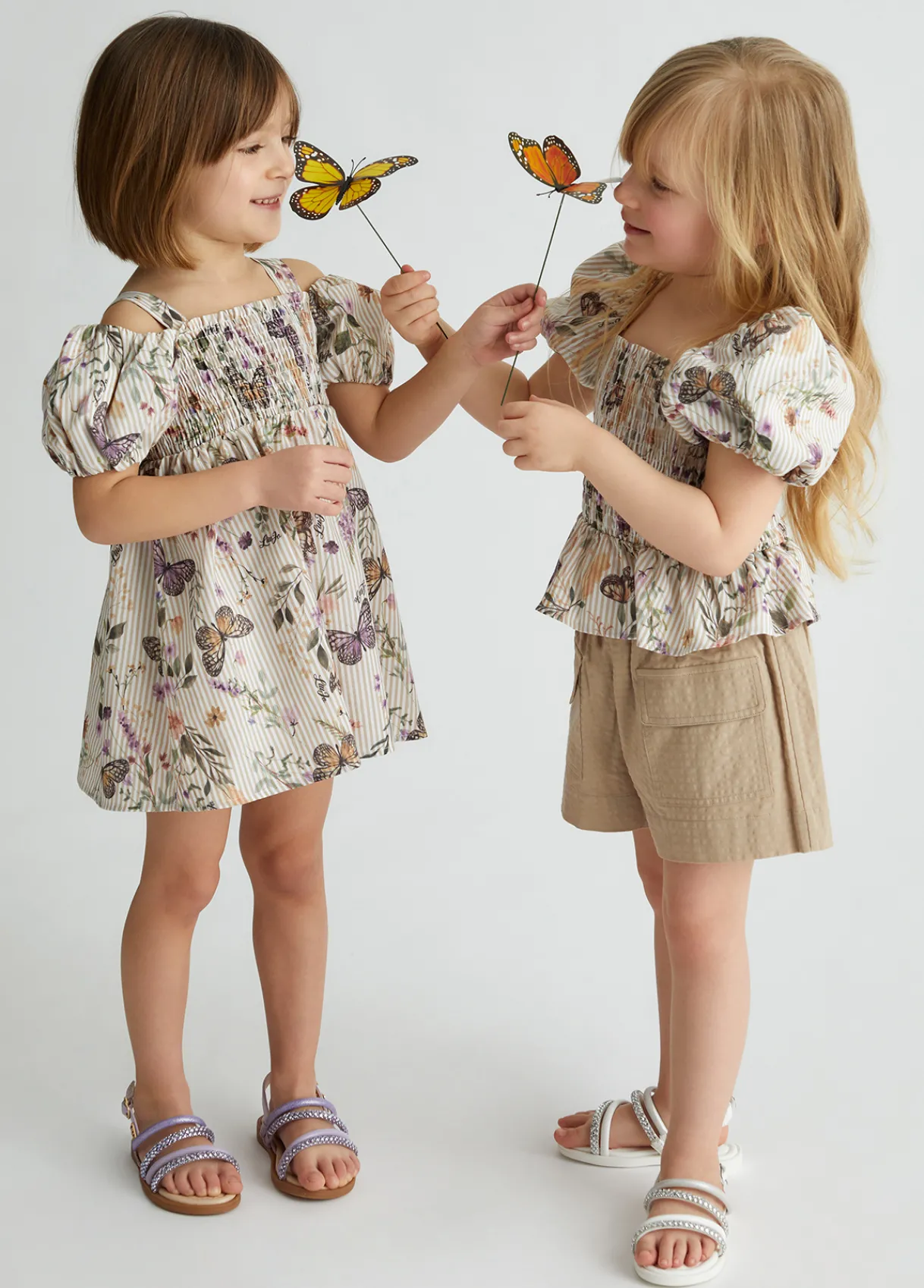 Liu Jo Robe à rayures avec imprimé|Enfant Robes & Combinaisons