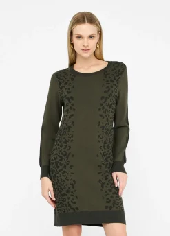 Liu Jo Robe animalier en maille|Femme Mailles|Robes