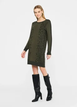 Liu Jo Robe animalier en maille|Femme Mailles|Robes