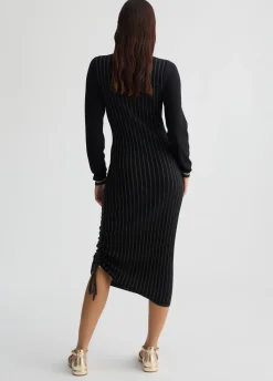 Liu Jo Robe asymétrique en maille|Femme Mailles|Robes