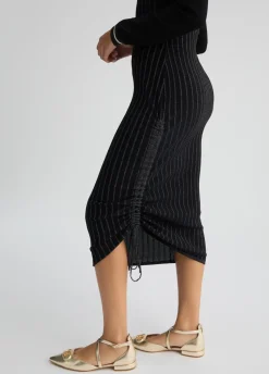 Liu Jo Robe asymétrique en maille|Femme Mailles|Robes