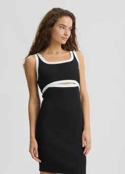 Liu Jo Robe avec découpes|Femme Mode Plage|Robes