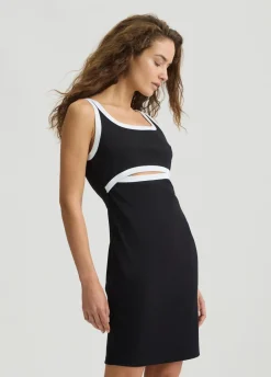 Liu Jo Robe avec découpes|Femme Mode Plage|Robes