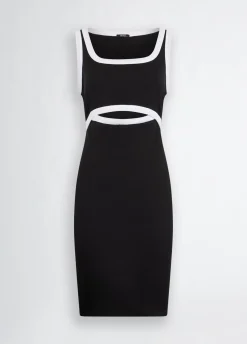 Liu Jo Robe avec découpes|Femme Mode Plage|Robes