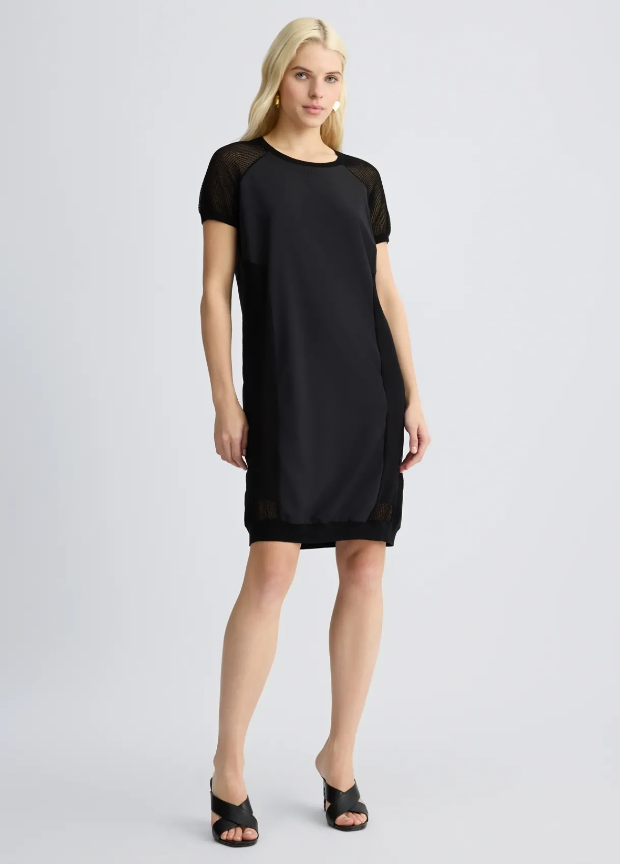 Liu Jo Robe avec empiècements en résille|Femme Robes