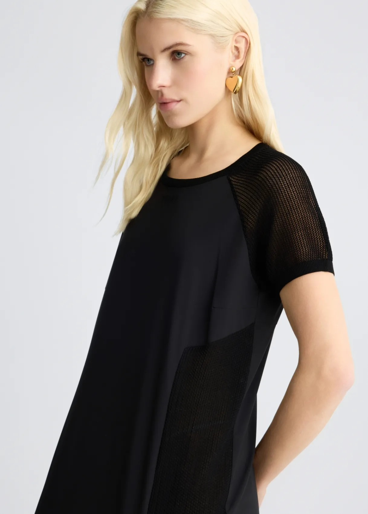 Liu Jo Robe avec empiècements en résille|Femme Robes