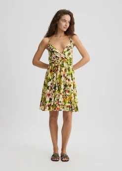 Liu Jo Robe avec imprimé à fleurs|Femme Mode Plage|Robes
