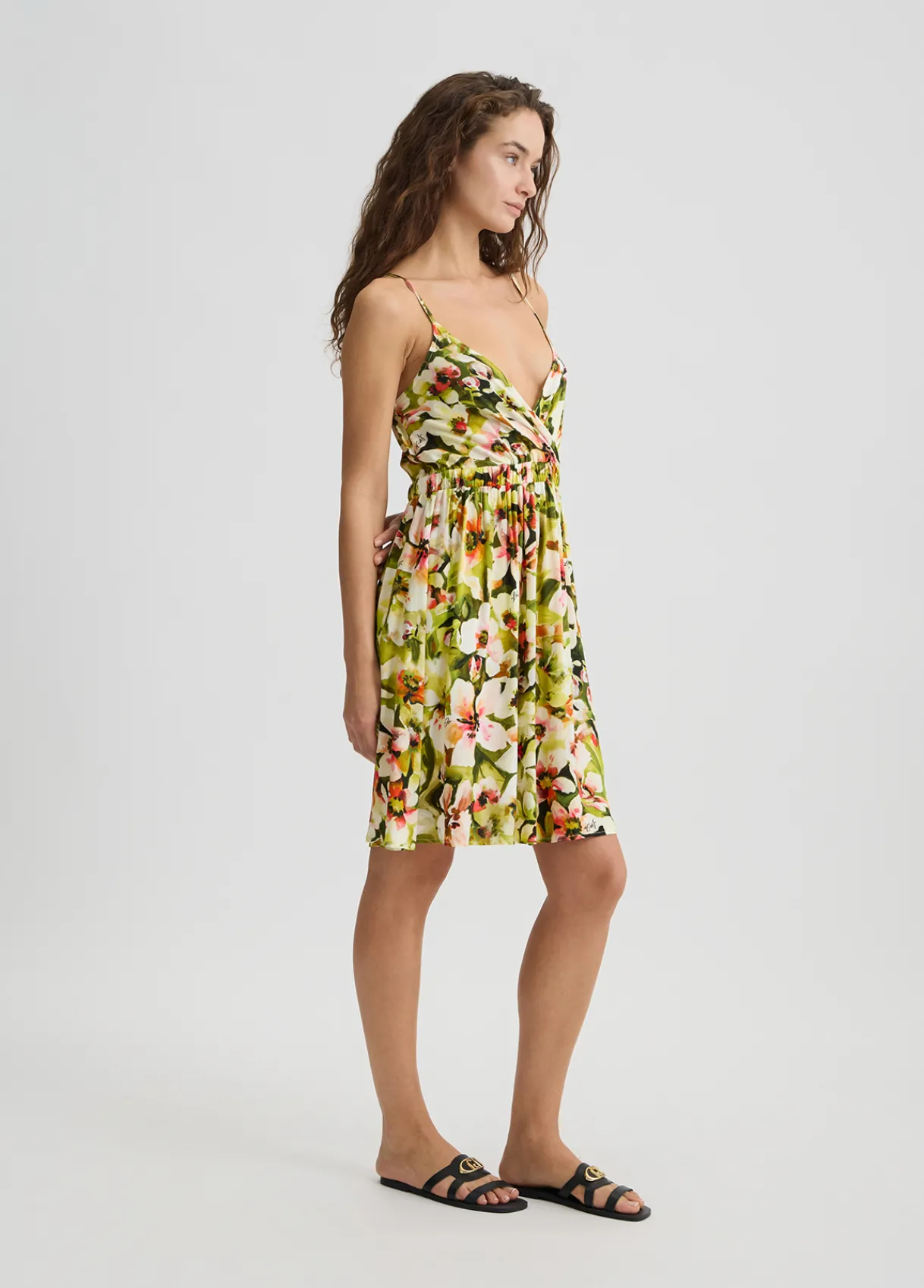 Liu Jo Robe avec imprimé à fleurs|Femme Mode Plage|Robes