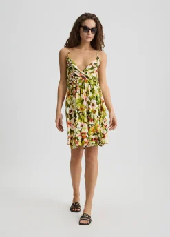 Liu Jo Robe avec imprimé à fleurs|Femme Mode Plage|Robes