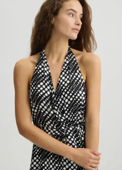 Liu Jo Robe avec imprimé à pois|Femme Mode Plage|Robes