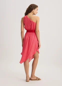 Liu Jo Robe avec imprimé à rayures|Femme Mode Plage|Robes