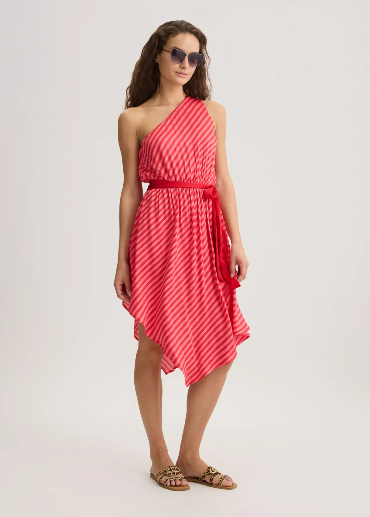 Liu Jo Robe avec imprimé à rayures|Femme Mode Plage|Robes