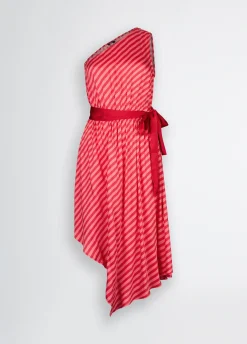 Liu Jo Robe avec imprimé à rayures|Femme Mode Plage|Robes