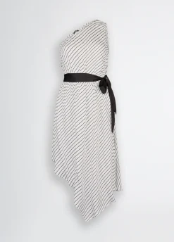Liu Jo Robe avec imprimé à rayures|Femme Mode Plage|Robes