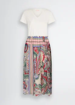 Liu Jo Robe avec imprimé foulard|Femme Robes