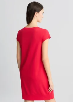Liu Jo Robe avec logo et strass|Femme Mode Plage|Robes