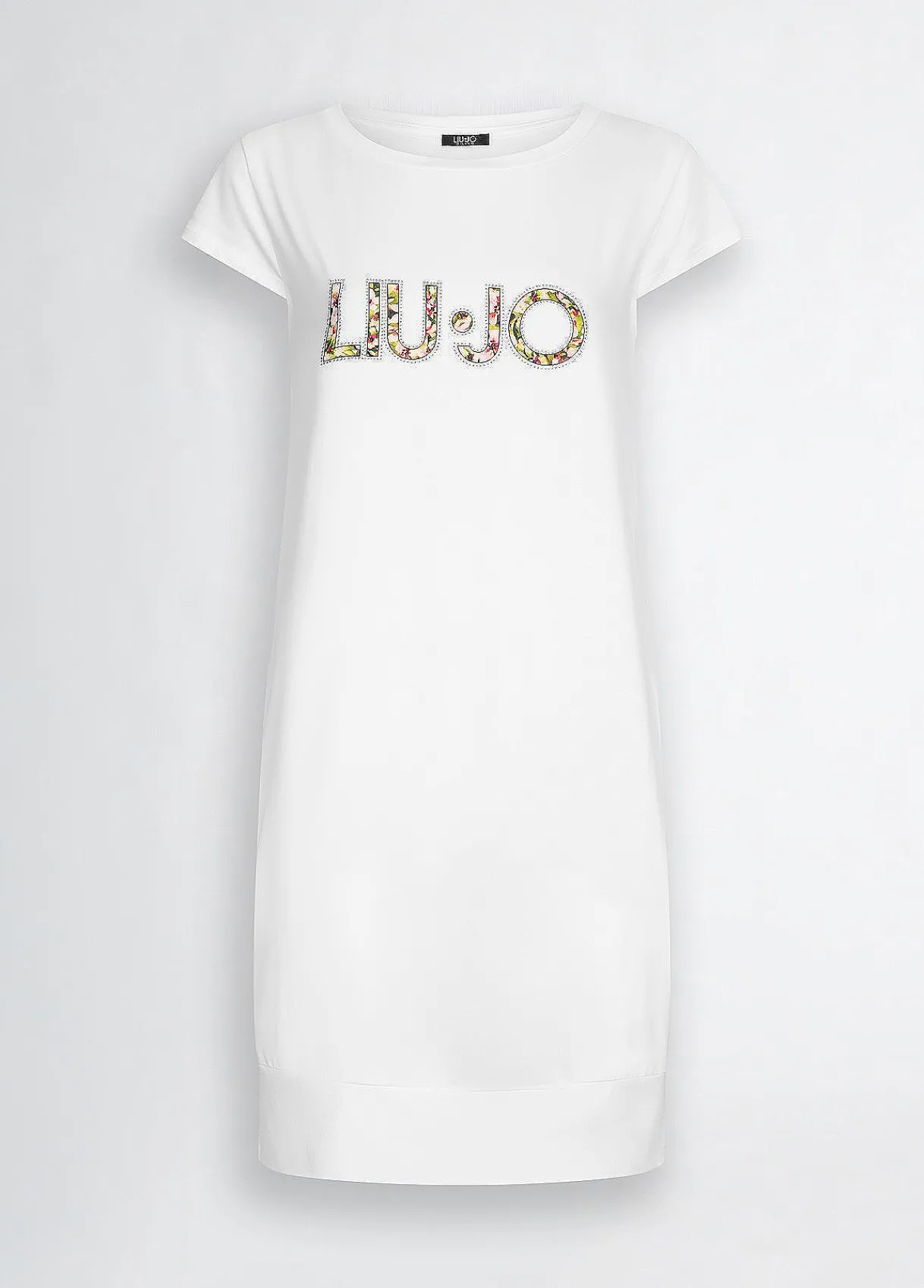 Liu Jo Robe avec logo et strass|Femme Mode Plage|Robes