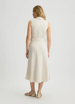 Liu Jo Robe chemisier avec ceinture|Femme Robes