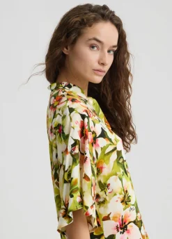 Liu Jo Robe chemisier avec imprimé|Femme Mode Plage|Robes
