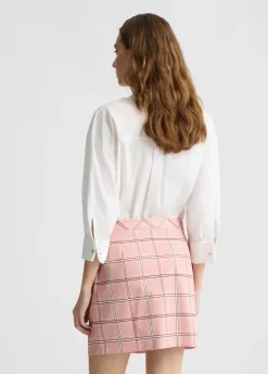 Liu Jo Robe chemisier avec jupe à carreaux|Femme Robes